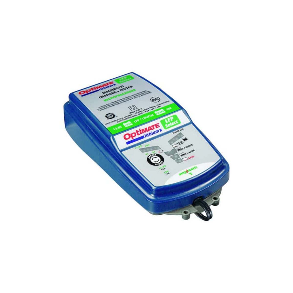 OptiMate TM-271 Professional 12V/16V Lithium Charger | T1 Race