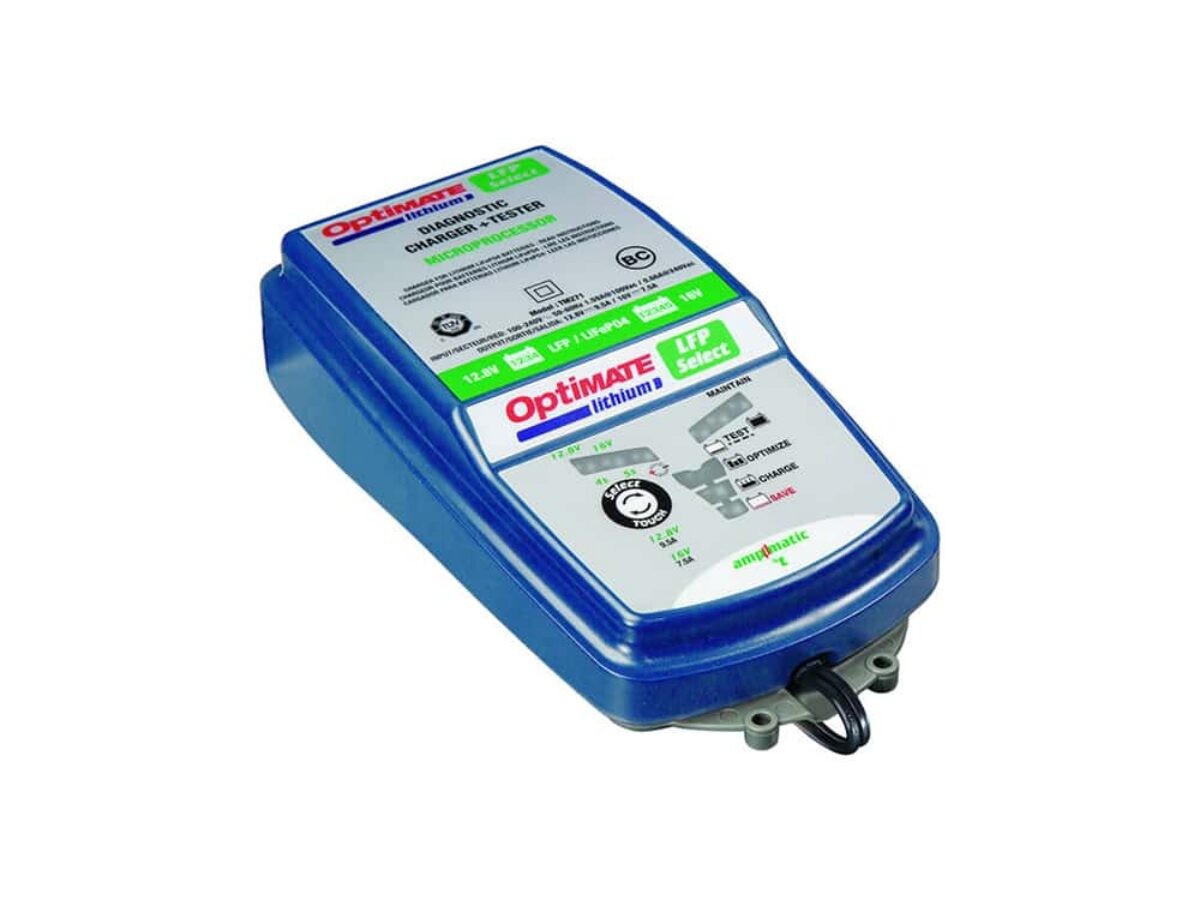 OptiMate TM-271 Professional 12V/16V Lithium Charger | T1 Race