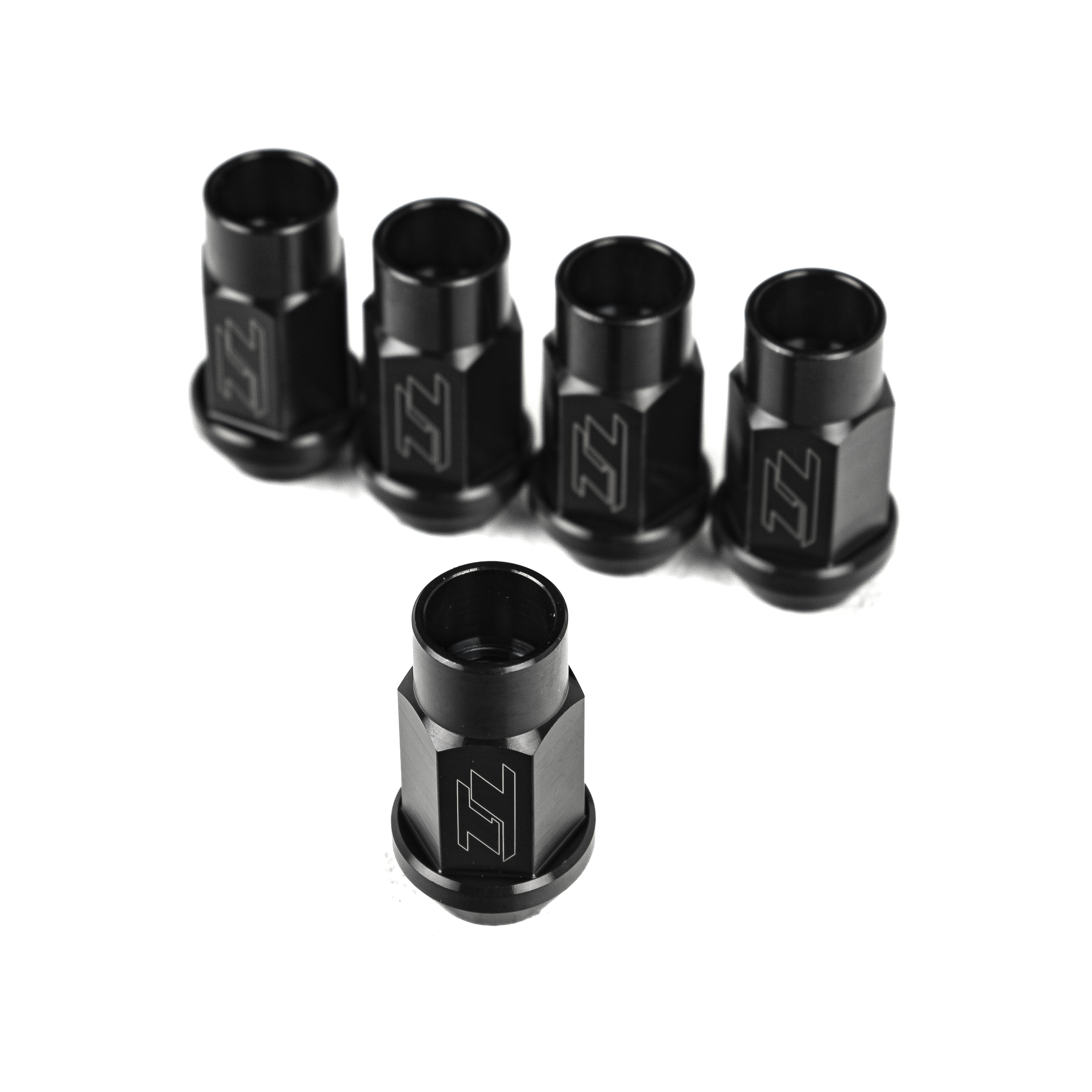 T1 Titanium Lug Nut (Black) - M14x1.5 for R8 & Huracan | T1 Race