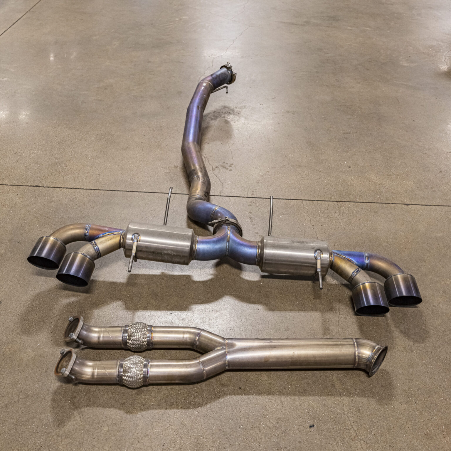ETS R35 Titanium GT-R Exhaust - T1 Race Development